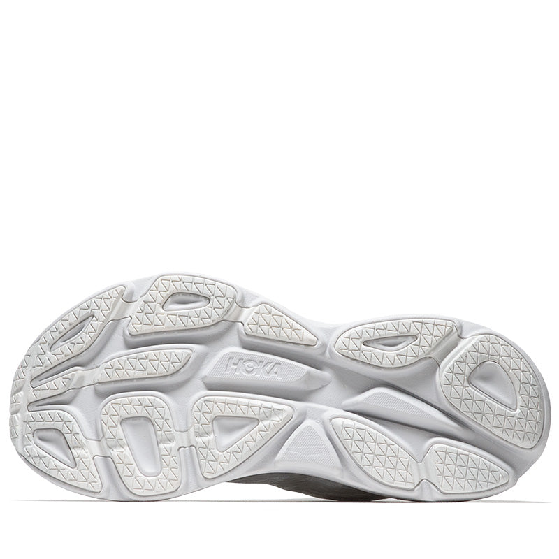 Hoka U Bondi 8 TS Caged - White/Cosmic Grey