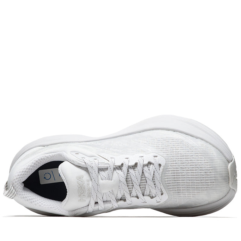 Hoka U Bondi 8 TS Caged - White/Cosmic Grey