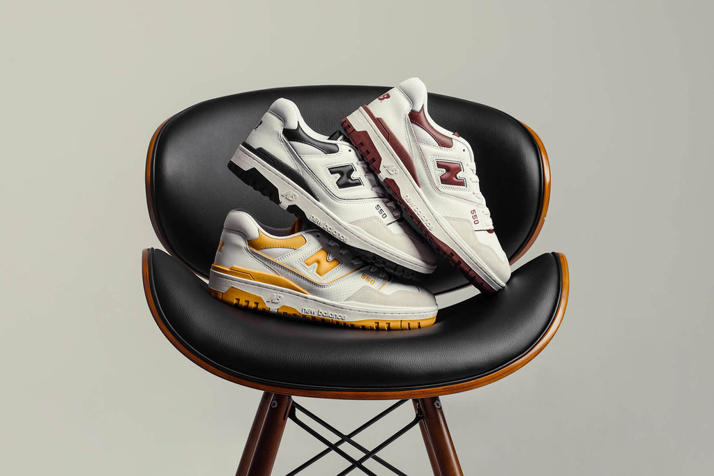 550 - White/Maroon
